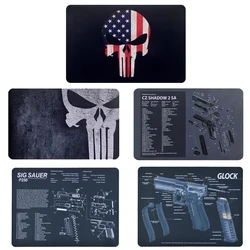 Punisher Gun Cleaning Mat For CZ Shadow 2 SA  Glock  Gunsmith With Parts Diagram and Instructions