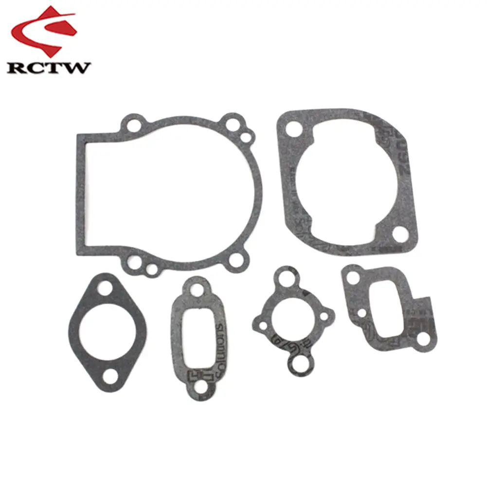 Cylinder or Crankcase Gasket Kit for 23cc 26cc 29cc 30.5cc 32cc 36cc 45cc Engine Fit 1/5 HPI KM ROVAN BAJA LOSI FG RC CAR PARTS