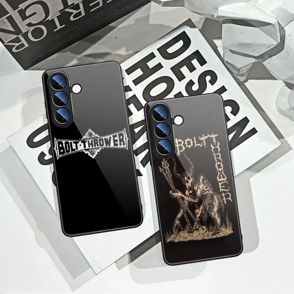 For Samsung Bolt Thrower Phone Case Galaxy S24 Ultra S23 S22 S20 Fe S21 Plus A54 A34 A24 A53 M54 Tempered Glass Covers