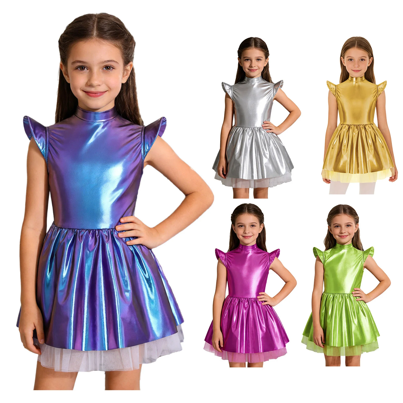 Kids Girl Halloween Alien Cosplay Costume Space Robot Astronaut Galaxy Warrior Dress Up Clothes Metallic Shiny Zipper Tutu Dress - AliExpress 1501 Kids Girl Halloween Alien Cosplay Costume Space Robot Astronaut Galaxy Warrior Dress Up Clothes Metallic Shiny Zipper Tutu Dress - AliExpress 1501