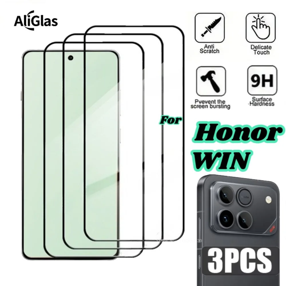 

3pcs Screen Protectors Designed for Honor WIN These Protectors Offer High Clarity Smooth Touch For Honor Win Tempered Glass Film