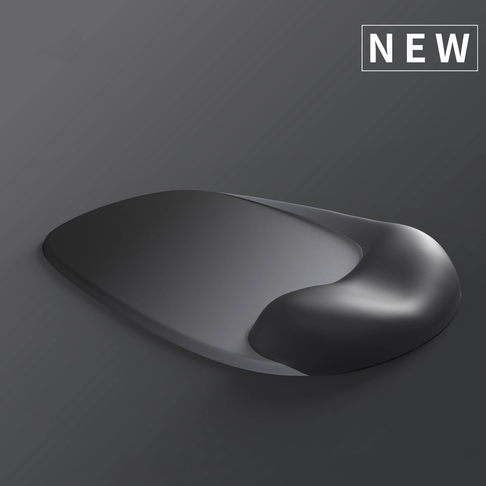 

Эргономичный коврик для мыши с поддержкой запястья Коврик для мыши из пены с эффектом памяти Мягкая пластиковая подушка на запястье, мягкая квадратная подставка для рук для офиса