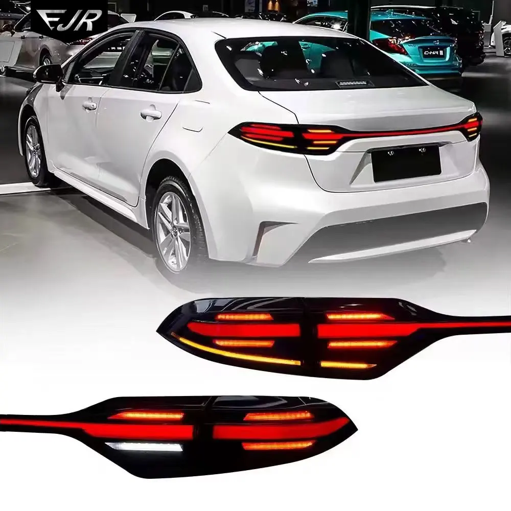 

For Toyota Leivin Us Corolla 2019-2024 Through Taillight modified to Porsche Style Rear Trunk Tail Light Car Lamp Accessories