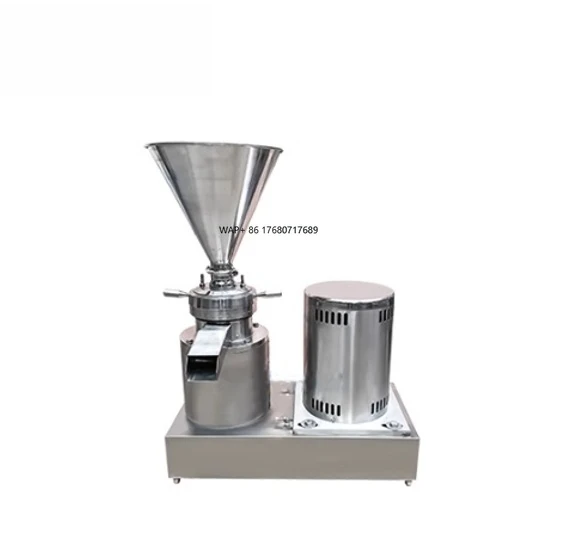 Molino coloide, máquina casera de Chocolate, molinillo coloide, granos de cacao a barra, 80-300kh/h/máquina de fusión de tamaño pequeño, 220V