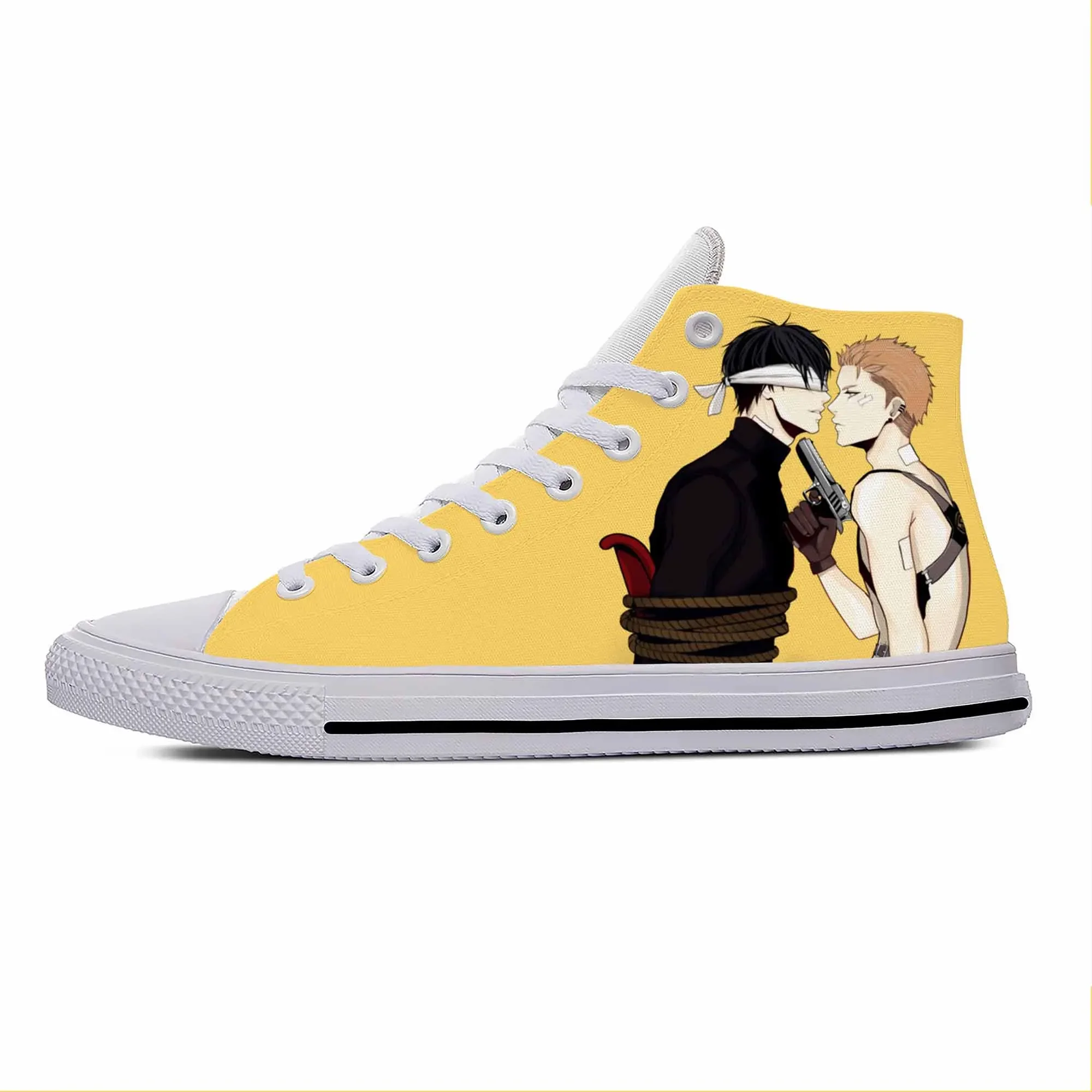 

Anime Cartoon Manga Old Xian 19 Days Cool Fashion Casual Cloth Shoes High Top Lightweight Breathable 3D Print Men Women Sneakers