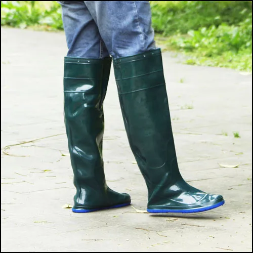 

Водонепроницаемые мягкие сапоги с высоким берцем от дождя Сапоги на плоской подошве Сапоги для посадки риса Сапоги для сельского хозяйства и леса Сапоги выше колена
