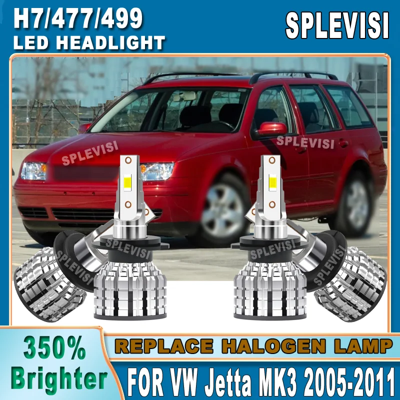 

4 шт. улучшают видимость на ночной дороге, 12000 лм/лампа, светодиодные фары H7 477 499 для VW Jetta MK3 2005 2006 2007 2008 2009 2010 2011