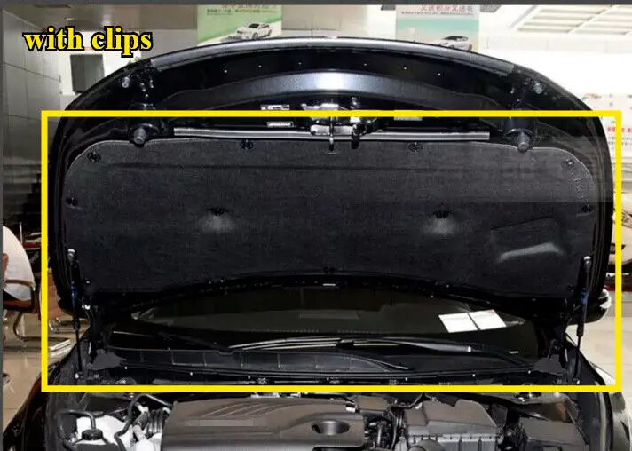 

Engine Cover Hood Insulation Pad Heat Shield Sound For Nissan Altima 2013-2018