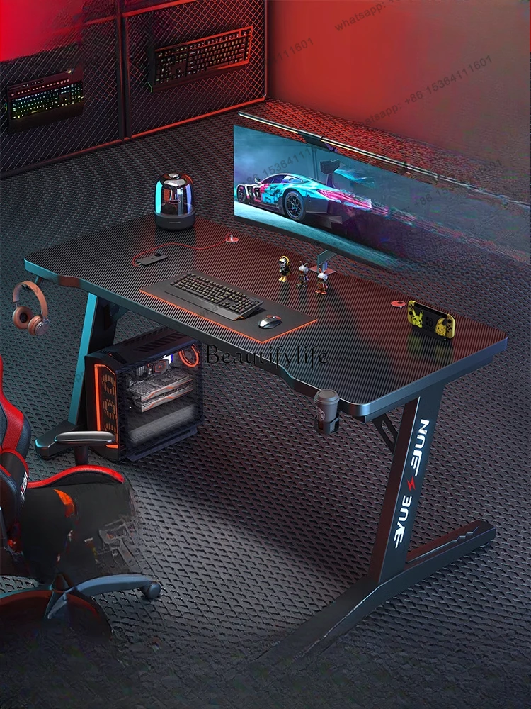 D30Computer desk carbon fiber thickened desk