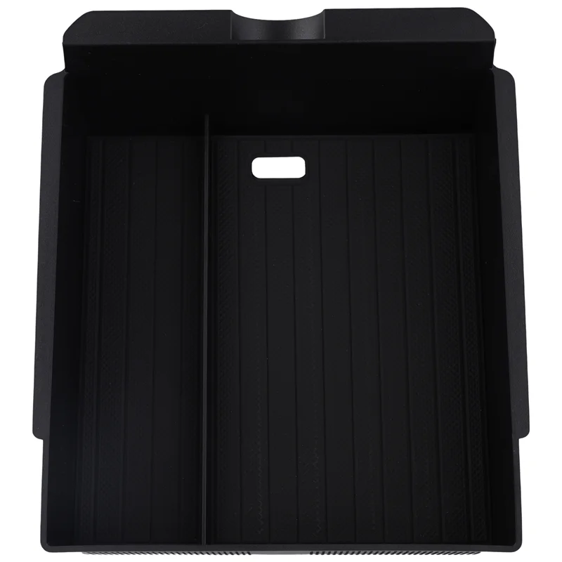 A85E-para Tesla Model Y Juniper 2025 ABS consola central organizador bandeja reposabrazos caja de almacenamiento accesorios de coche para consola central ABS