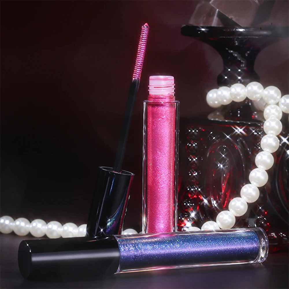 14colors Chameleon Mascara Pigment Private Label Three-dimensional Custom Logo Long Lasting Waterproof Quick Dry Makeup Vegan