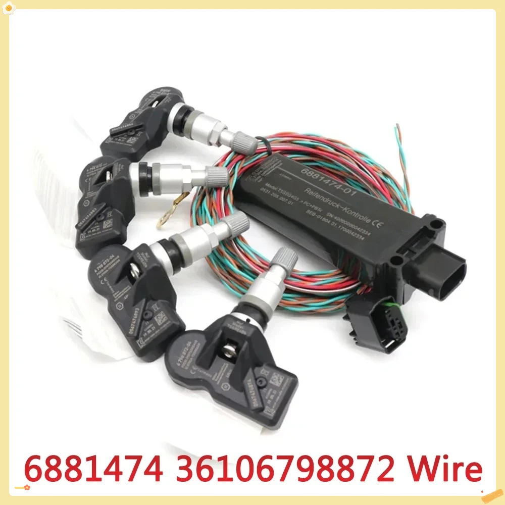 TPMS Tire Pressure Sensor Monitoring System RDC Control Unit 6881474 36106798872 For BMW 1 2 X3 X4 F01 F2 F4 F06 F07 F25 F26 F10