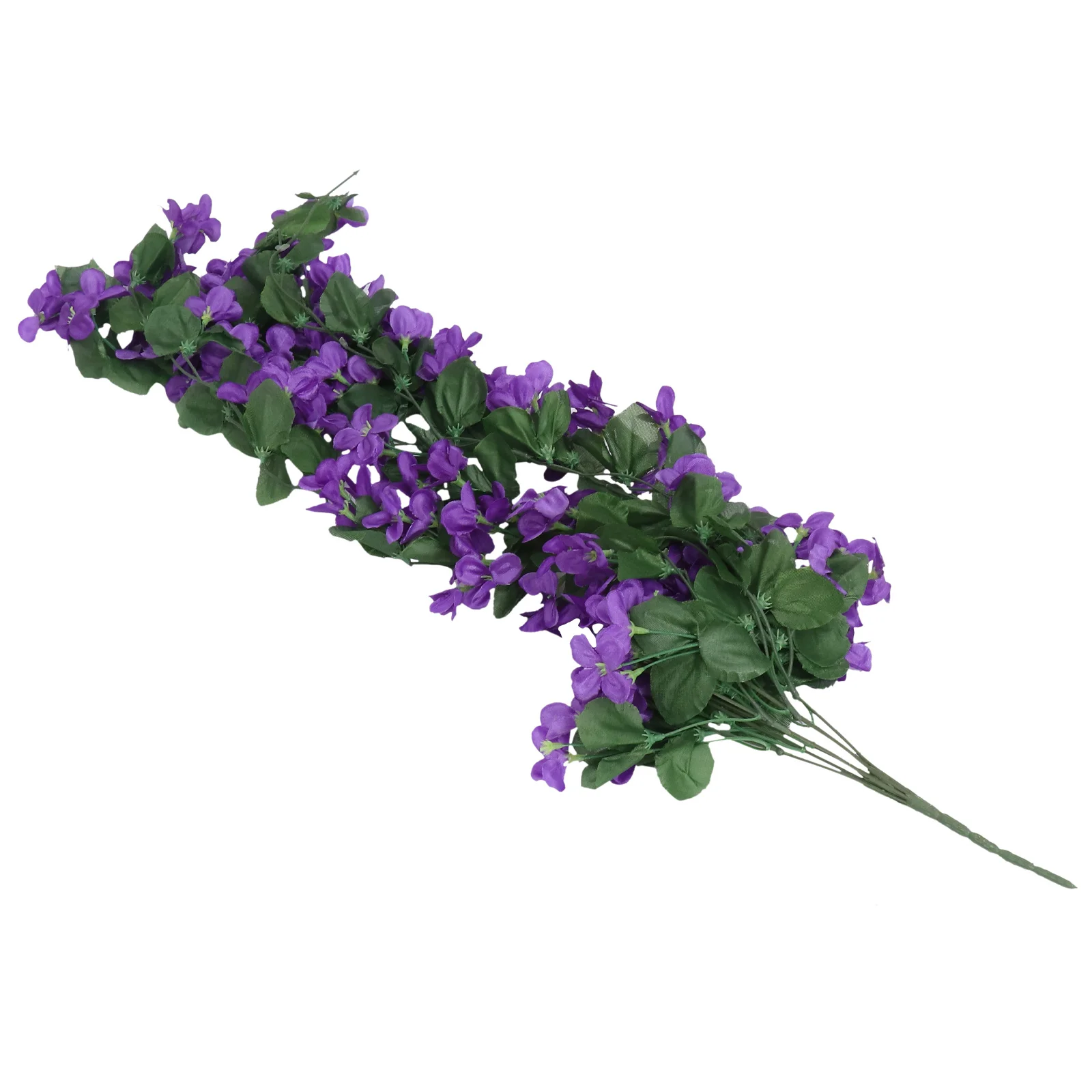 

Artificial Flowers Deep Purple For Plastic Flowers Home Wedding Decoration Table Setting Silk Fake Plants Decor