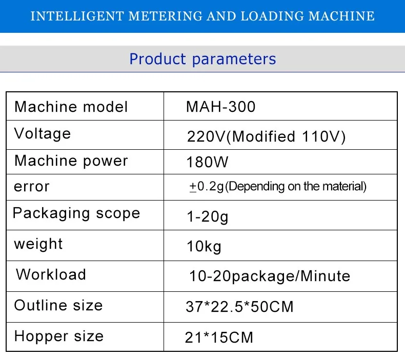 Packaging And Filling Machinery Food Packaging Machinery For Small Business 20g Packing Machine