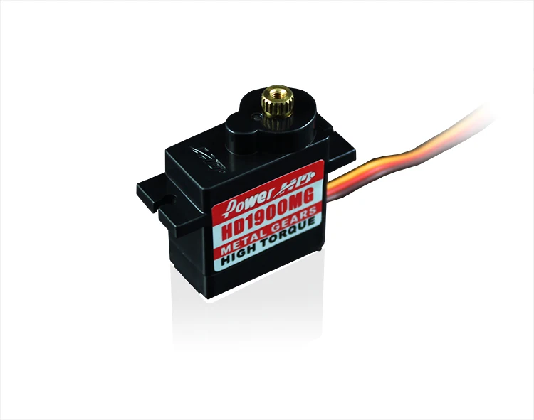 HD-1900MG 13g Digital Servo 4.8-6V 1.2/1.5KG High Torque Power Metal Gear for RC Car & Trex 450 Helicopter for Electrical Toys