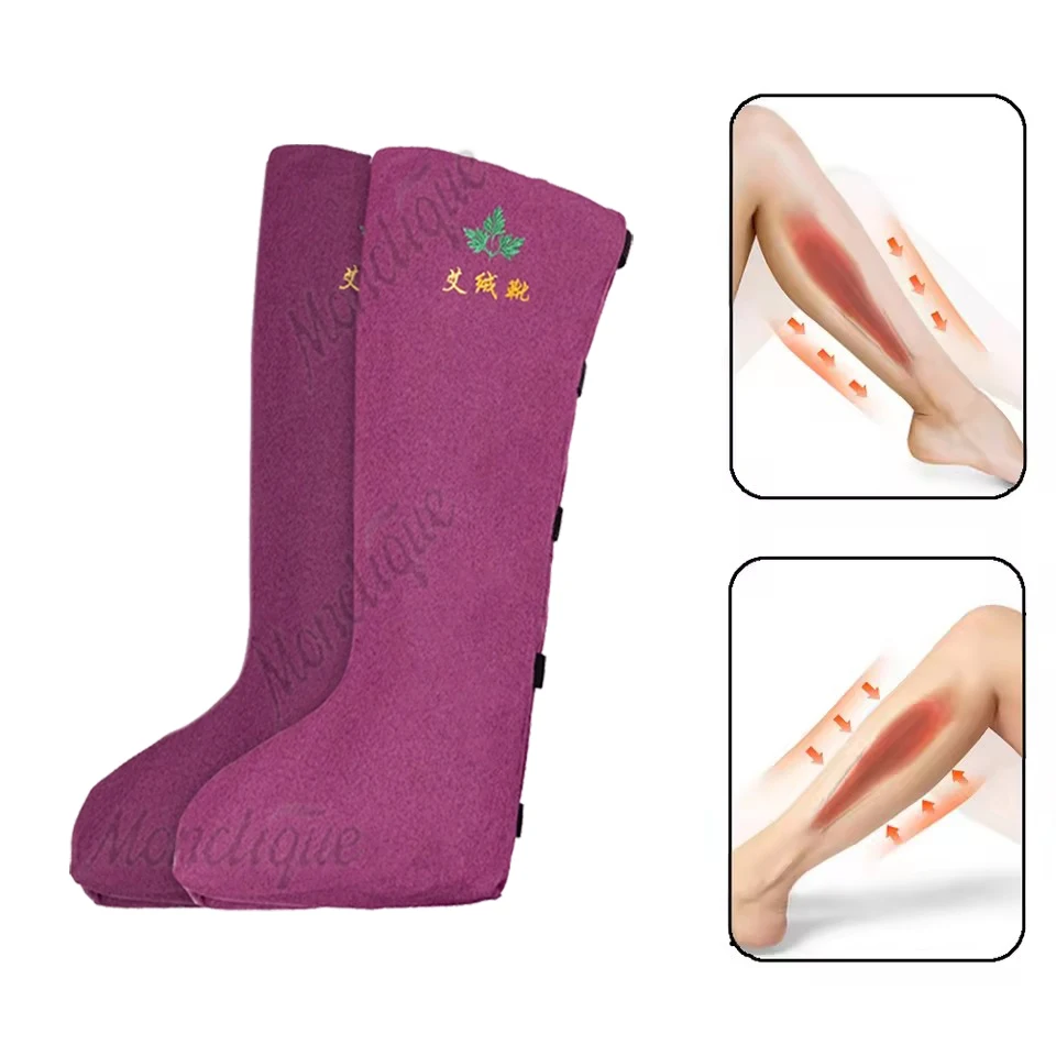 

Электрический массажер для ног, способствует кровообращению, 9-скоростной горячий компресс, массаж бедер икр, расслабляющий наколенник с дистанционным управлением