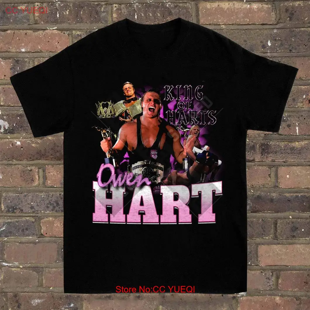 Owen Hart Camiseta vintage unisex de algodón de manga corta S a 4XL V447