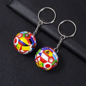 Flag -Fußball -Schlüsselbund für Fans, Fußballverein des Country -Football -Clubs, Autosetastketten, Gedächtnis, Bag -Anhänger, Accessoires präsent, Mode neu 10 Hauptverkäufe Kinderkleidung - №8