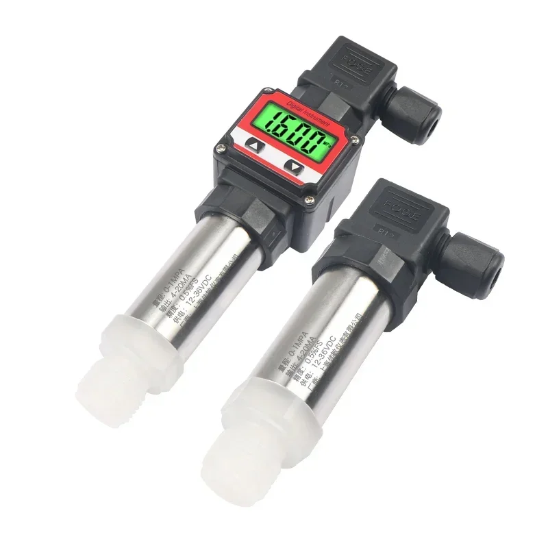 PTFE 내산성 및 내알칼리성 압력 센서, 내부식성 황산, 압력 트랜스미터 4-20MA0-5V0-10V