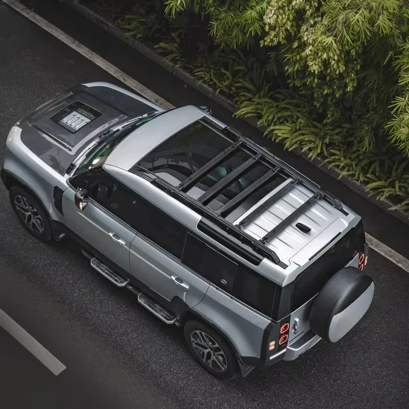 2025 Hot Selling  Luggage Platform Aluminum Alloy Roof Rack for Defender Accessories