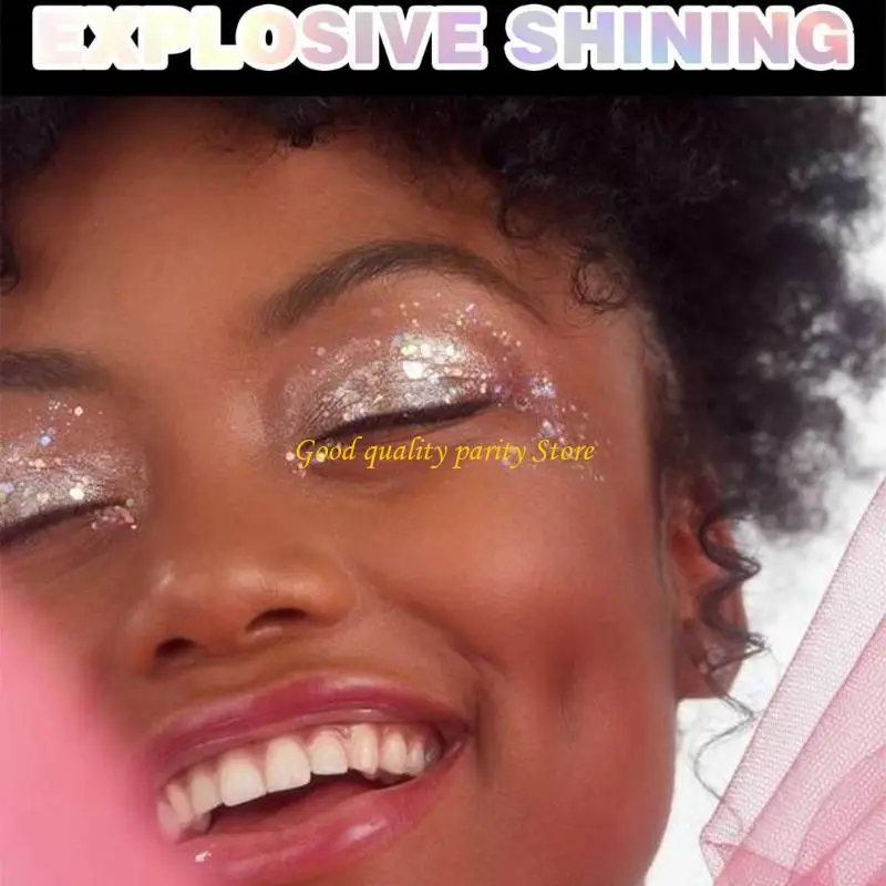 M4ya اللون المتغير تلميح جل الحفلات الحفلات الحزب الزخرفة للبالغين الأطفال وجه الشعر وزينة الملابس