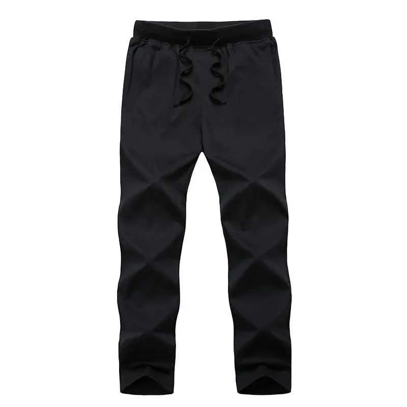 Korean Fashion Men Pants Casual Mens Pants Outdoors High Quality Long Trousers Solid Men Clothing Plus Size 9XL