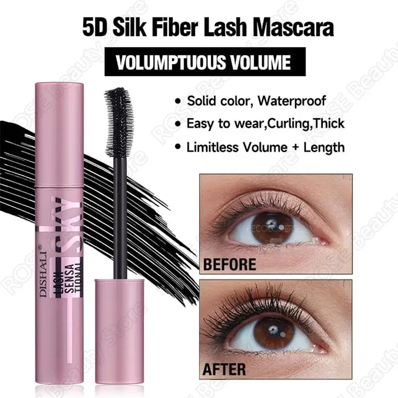 Mascara Impermeabile Volume Extra Lunga Durata Hyper-Curl Allungamento Ciglia Ciglia Non-sbavature Mascara Nero Cosmetico Coreano