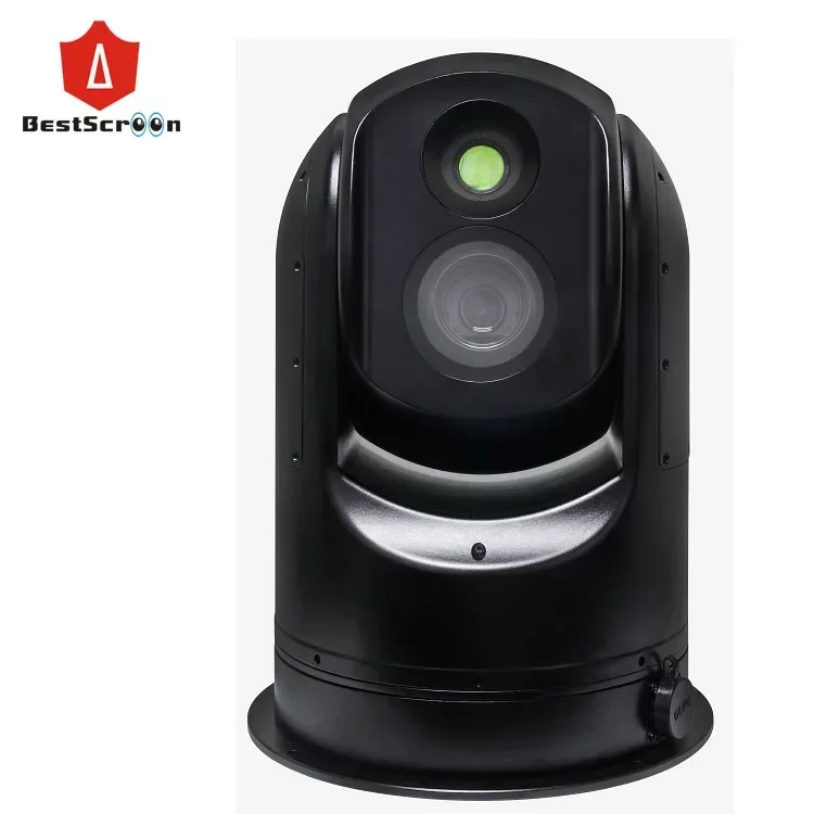 2025 Prodotti Premium 4G wifi wireless doppio sensore immagine termica dome PTZ telecamera 640 * 480 /384 * 288 con obiettivo da 25 mm