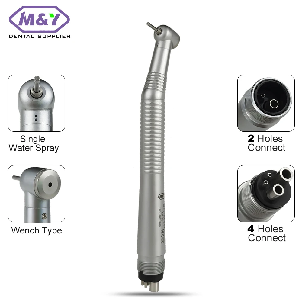 Pana air Dental High Speed Handpiece small Head Key wrench type air Turbine handpiece 2 Holes 4 Holes Dentistry tools