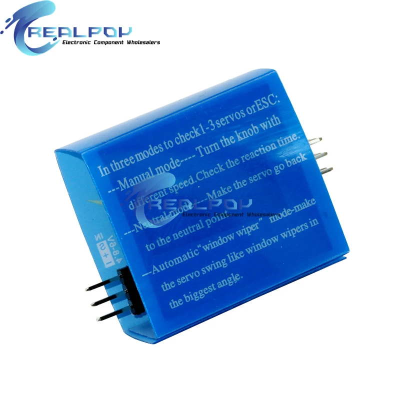 Multi Servo Tester 3CH ECS Consistency Speed Controler Power Channels CCPM Meter For Rc Drone Car Boat Airplane Models SG90