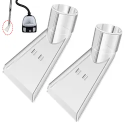 2PCS 38mm Vacuum Cleaner Extraction Nozzle Spin Brush Head Vacuum Cleaner Attachment Sofa Carpet Cleaning