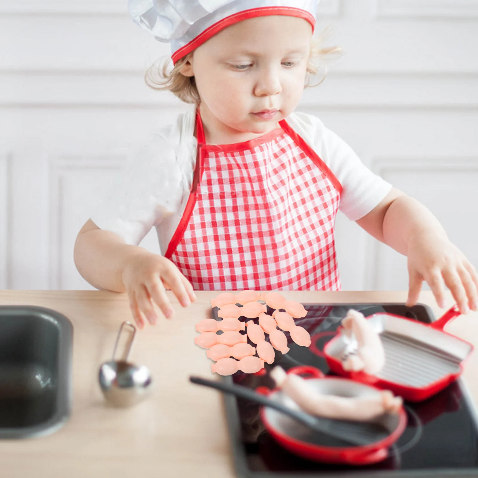 

10 шт. миниатюрных реалистичных искусственных овощей (корень лотоса) для декора кухни кукольного домика, наборы для ролевых игр, детская игрушка для приготовления пищи