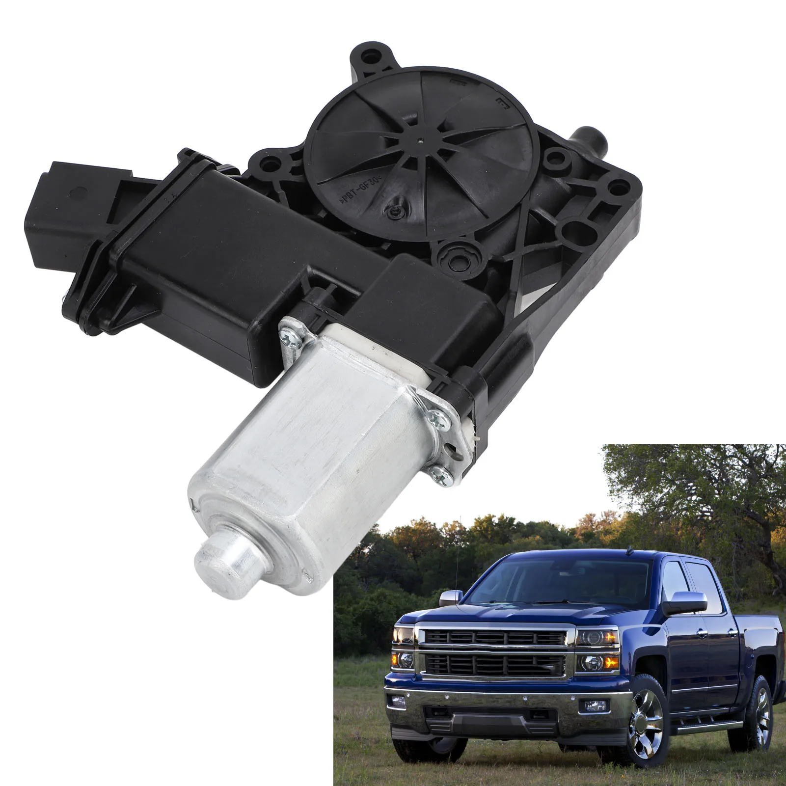 

Front Left Power Window Lift Motor Plastic Metal 7 Pins Strong Performance 22921493
