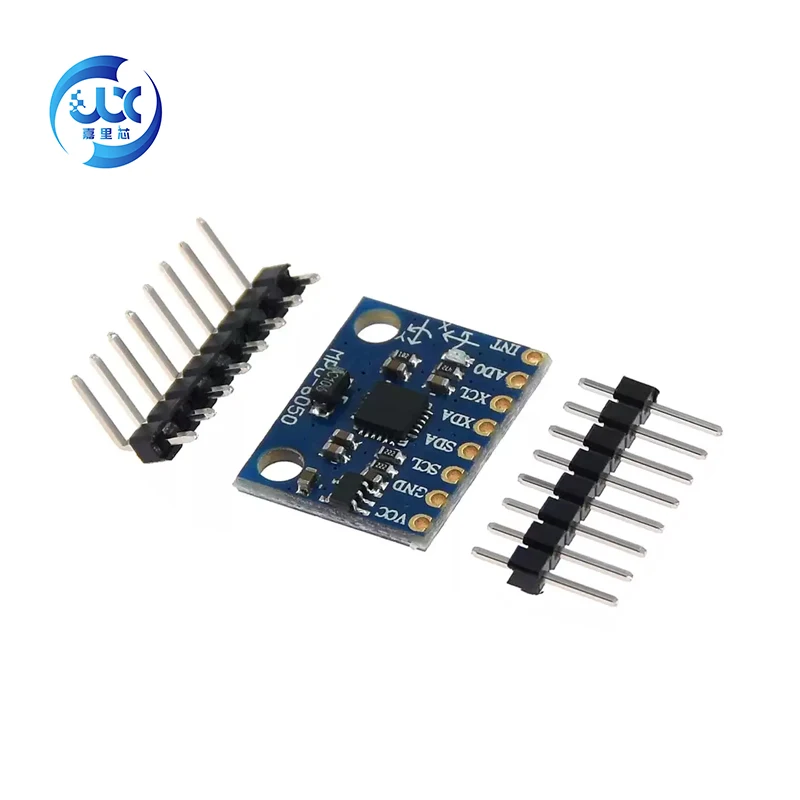 1-5 قطعة/الوحدة وحدة GY-521 MPU-6050 MPU6050 ، الآثار الجيروسكوبيكس التناظرية à 3 محاور + وحدة aceleromtre à 3 محاور