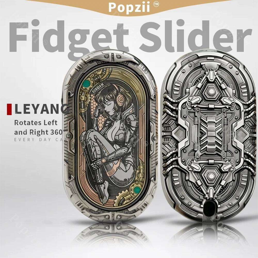 

Механический слайдер LEYANG EDC с поворотом на 360° влево и вправо ° Игрушка-антистресс: множество способов использования, игрушка для снятия тревоги, игрушка для снятия напряжения