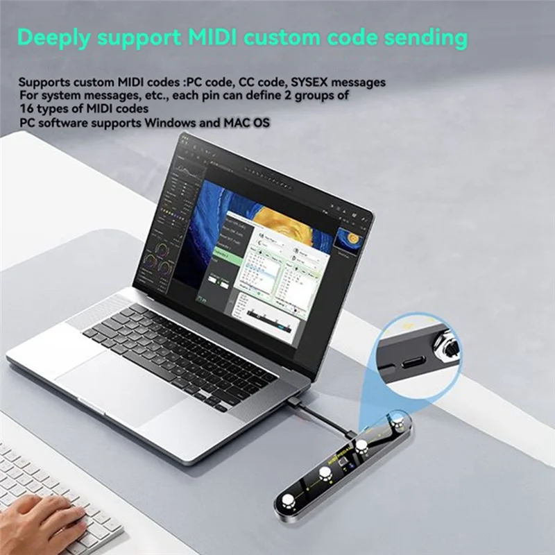 

【Купите это-нечно!】MIDI-педаль управления, беспроводной звуковой режим, переключение четырехступенчатых гвоздей, умная гитарная педаль для электрогитары