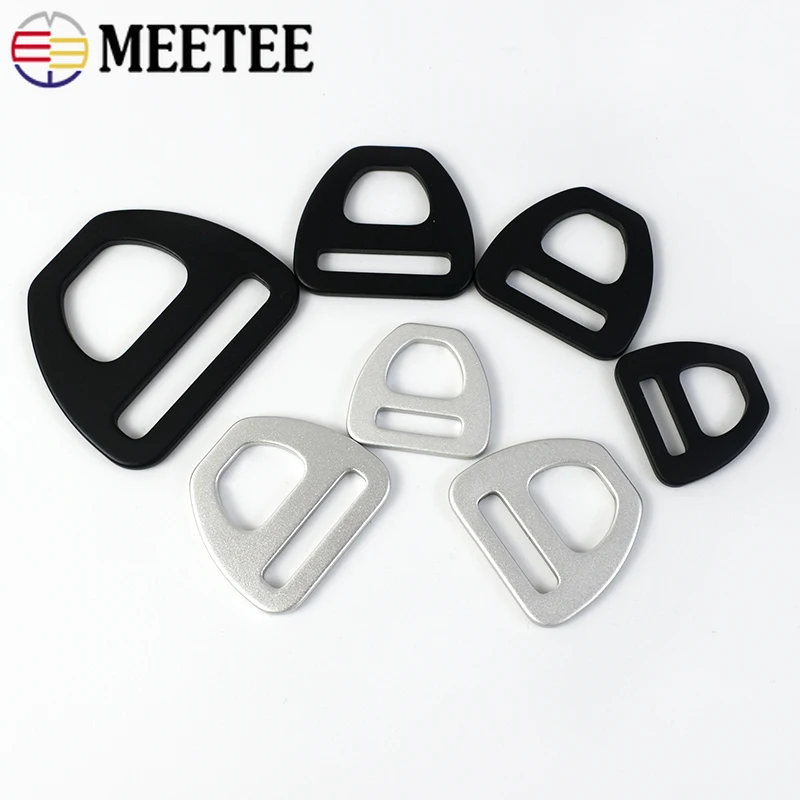 

10/20Pcs 15-38mm Metal Buckles Pet Collar Tri-Glide Slider Clasp Belt Webbing Strap Adjust Connector Accessories for Handbags
