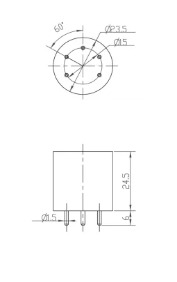 Mg811 Ze03 Modulo sensore Vari gas tossici Modulo sensore CO2
