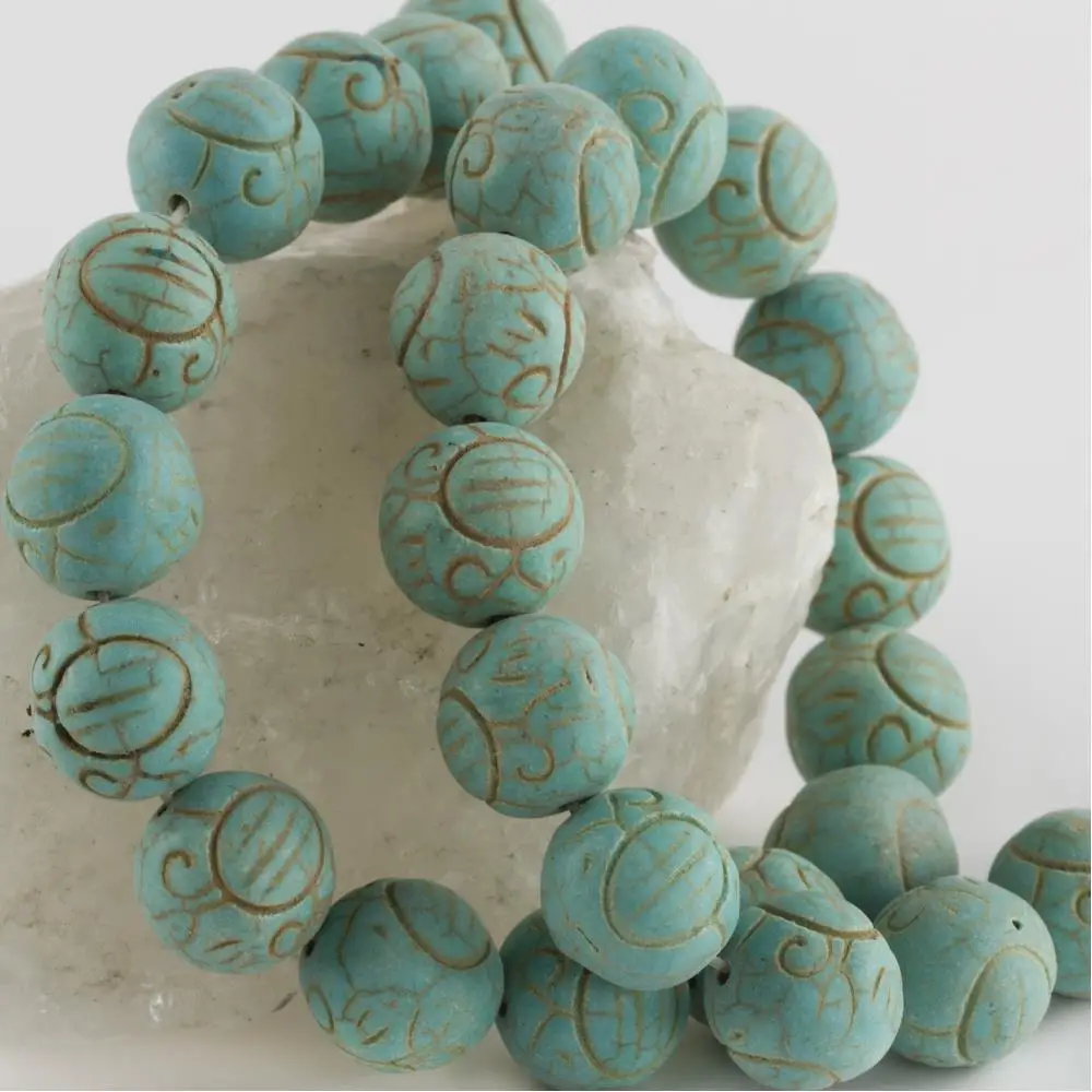 1,5 cm Stripe Turquoise Stone