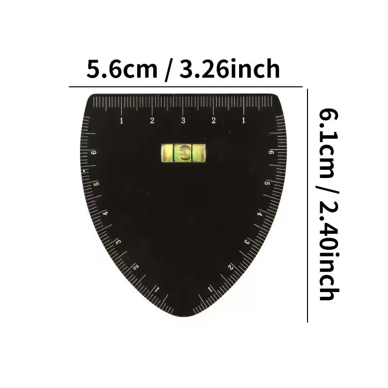 1 قطعة حاكم تصميم الحاجب رسم سريع Microblading أداة رسم الخرائط لتشكيل الحاجب تجميل دائم الوشم رسم دليل حاكم #4