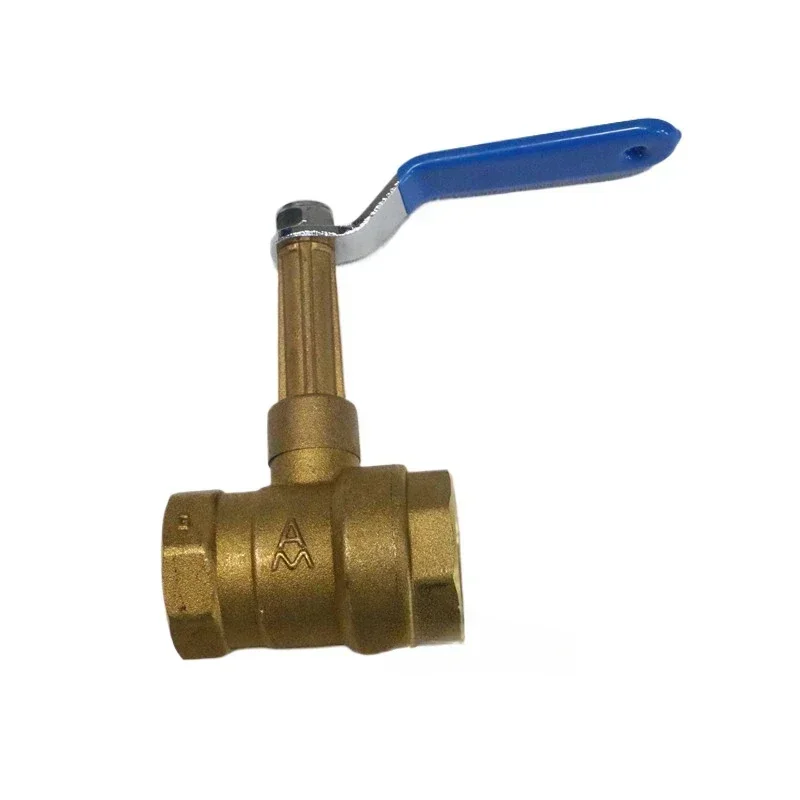 Brass Air Conditioning Ball Valve High Pole High Handle Fan Coil Unit Water Circuit Valve Manual High Pressure Valve