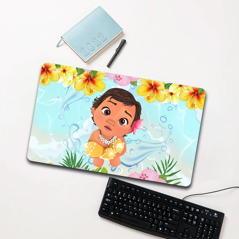 

Disney Moana Hawaiian Style Baby Mouse Pad Large Non-slip Waterproof Desk Mat for Computer Laptop
