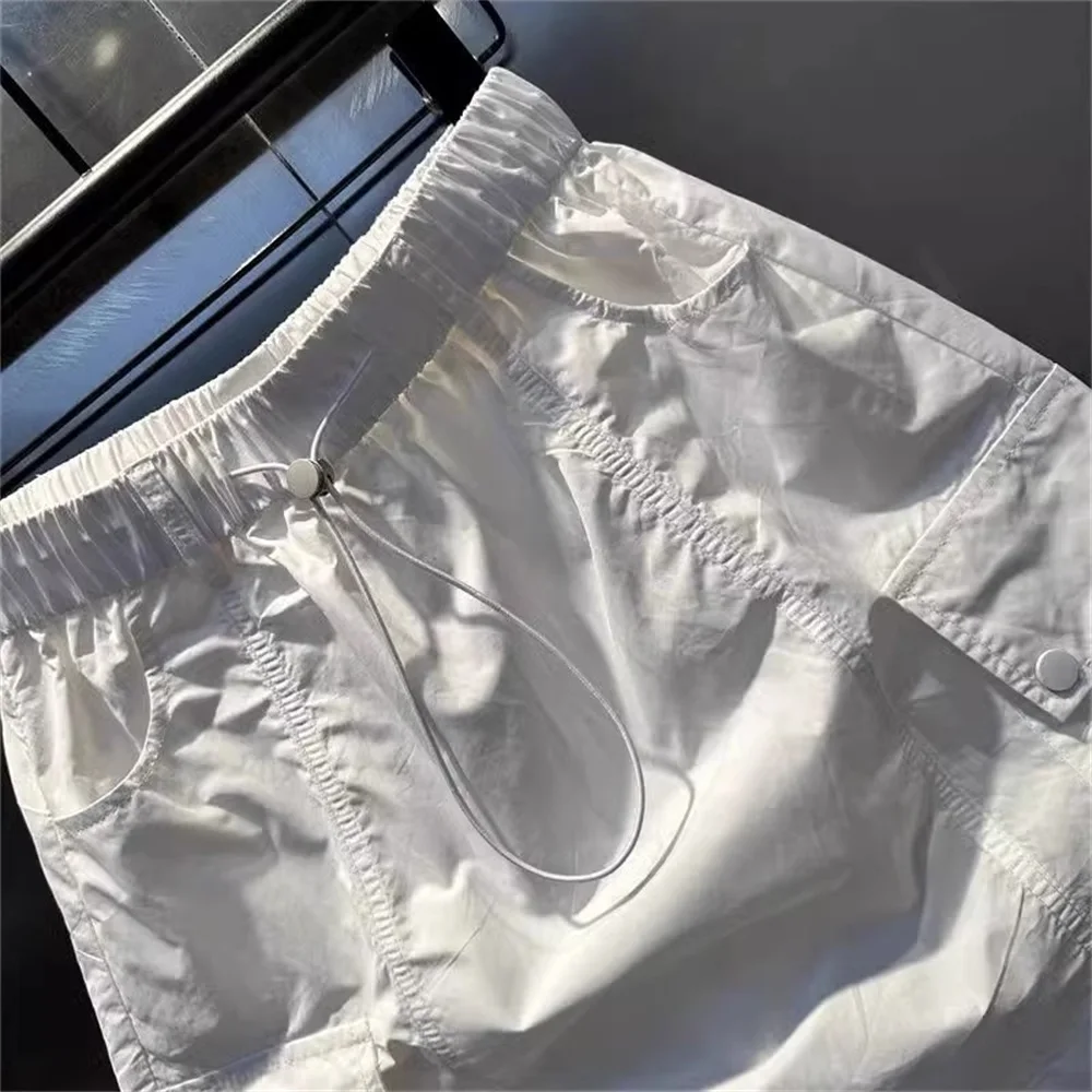 Skirts Summer Korean Fitting Slim Fashion Plain Simple A-Line Mini Dating Skirts For Women