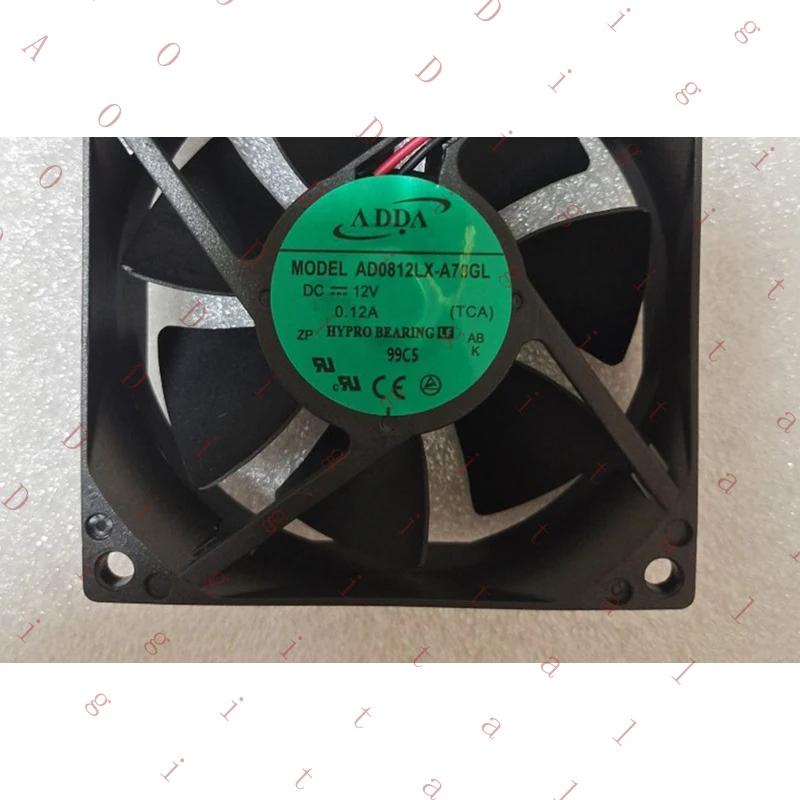 

L... 1PCS New for ADDA AD0812LX-A70GL 12V 0.12A 8CM 2-wire cooling fan#QW