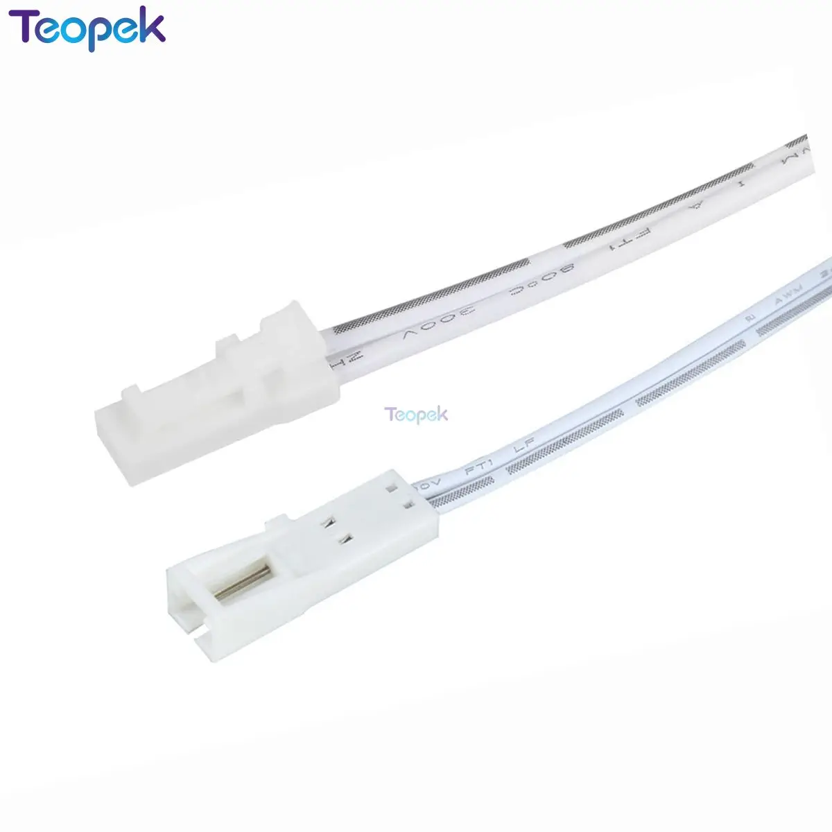 5pcs Dupont Connection WIRE 2.54 2pin Male Lead Wire Cable Extension 22AWG 1m 2m For Cabinet Wardrobe Flat Cable Lighting