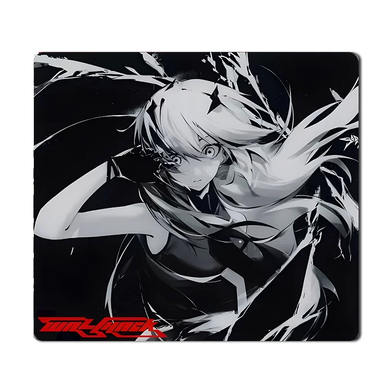 Anime Character Glass Gaming Mouse Pad Smooth Frosted Surface Desk Mat Tempered Upgrade FPS Office Custom Gaming Accessories