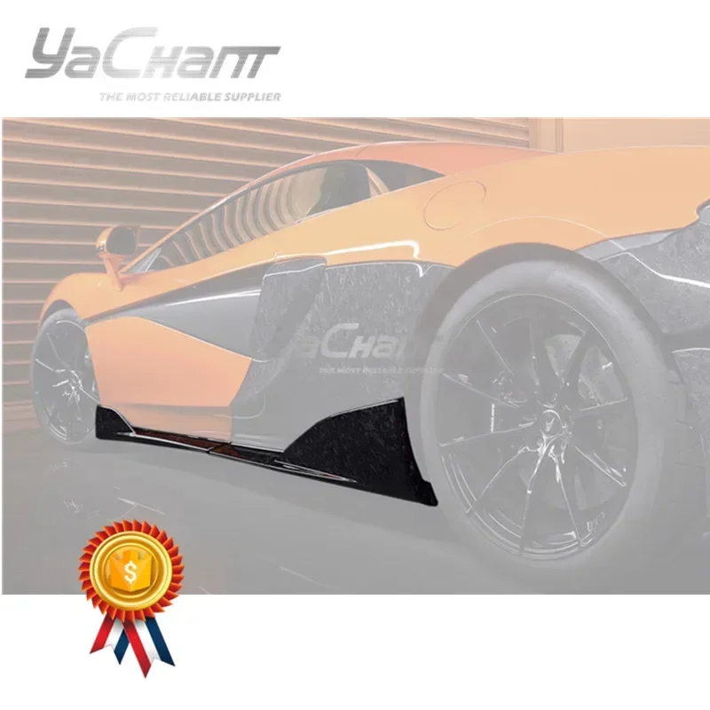 

Карбоновые кованые накладки на пороги (4 шт.) в стиле OEM для 600LT 2018-2021 (аналогичные для модернизации 540C/570S)