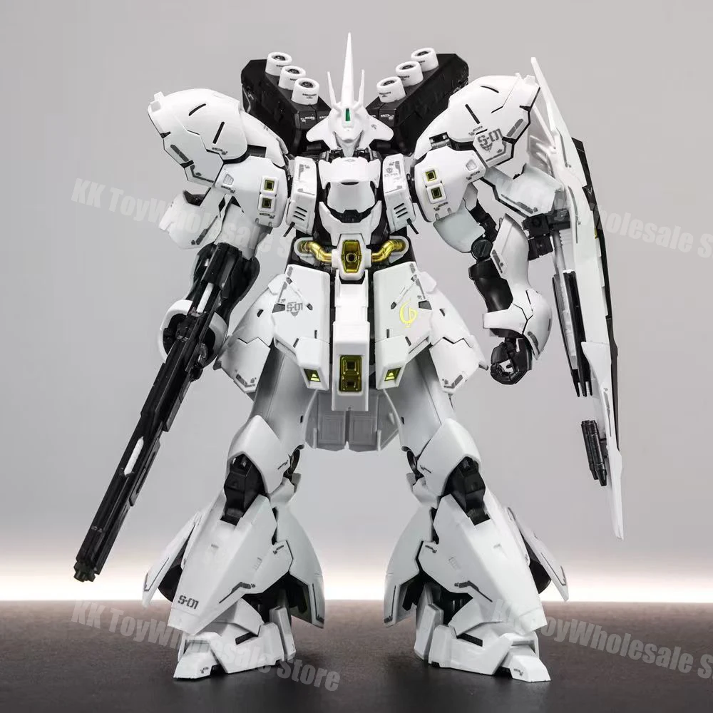 متوفر STAR RG 1/144 MSN-04 Sazabi الأبيض التجمع نموذج أطقم البلاستيك الهيكل العظمي أنيمي عمل الشكل روبوت البلاستيك نموذج اللعب #2