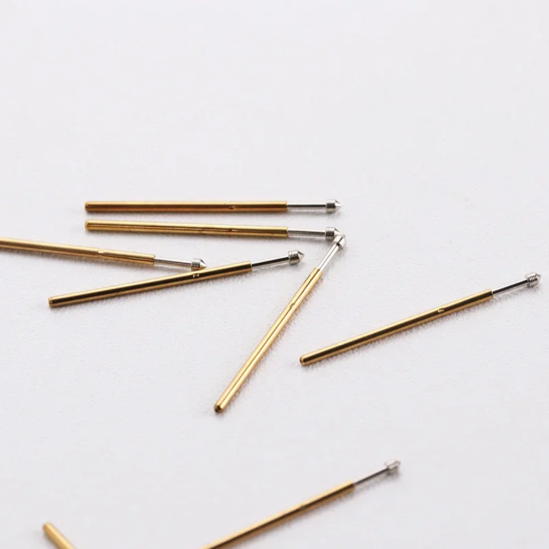 100PCS/pack P50-E2 Conical Spring Test Probe Outer Diameter 0.68mm Length 16.55mm PCB Pogo Pin