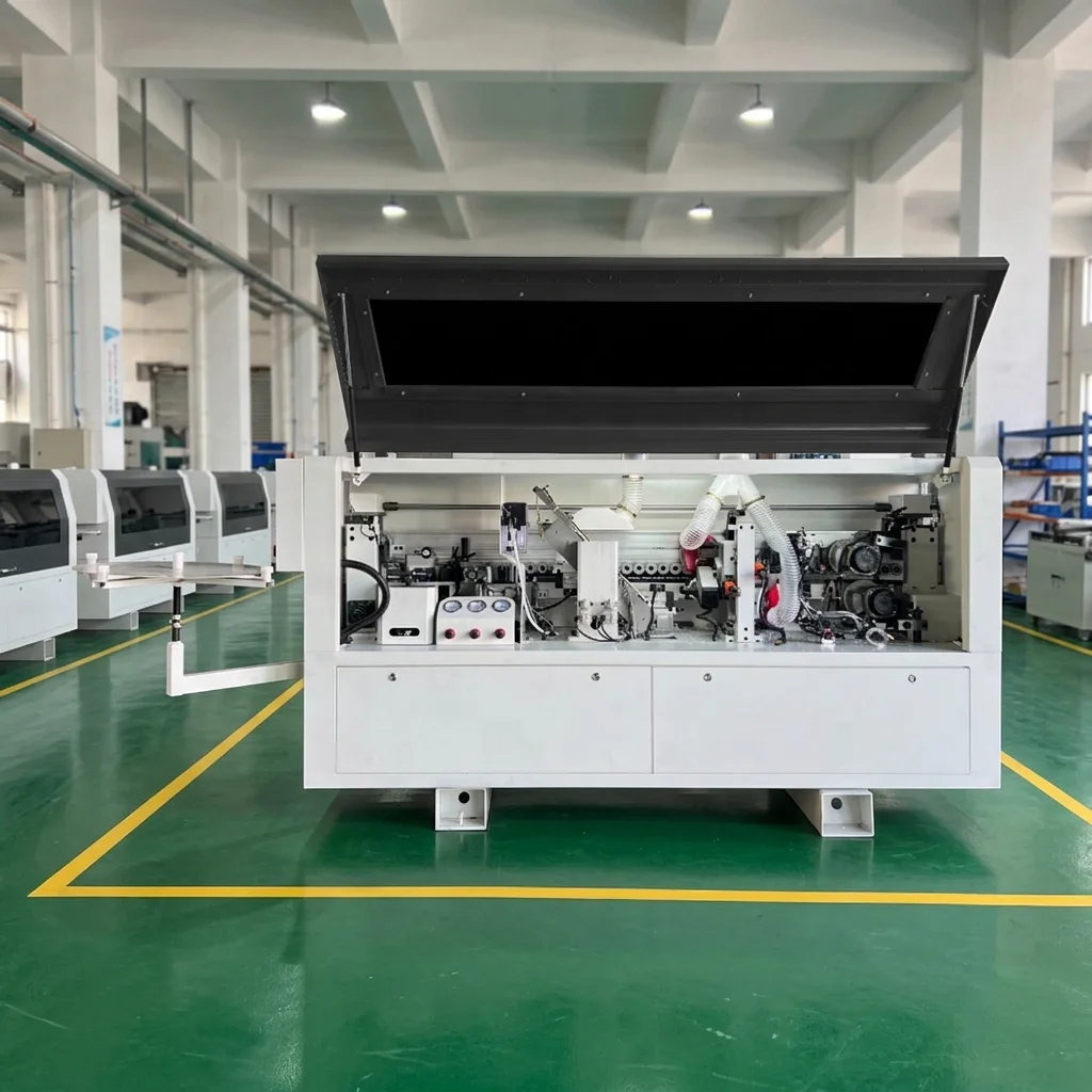 CE Certified Full Automatic High Quality 4 Functions Edge Banding Machine for Woodworking with Competitive Price